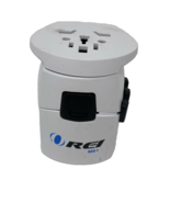 OREI World Travel Adapter Plug International All in One Power with Dual USB - £15.14 GBP