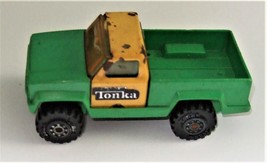 Tonka Green & Yellow Plastic Tonk & Metal Pickup Truck Vintage 1978 - $5.50