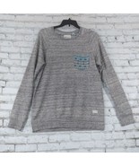 Modern Amusement Mens Sweatshirt Large Gray Aztec Pocket Long Sleeve Pul... - £16.85 GBP