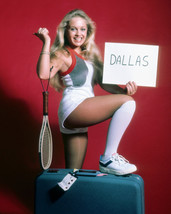 Charlene Tilton Tennis Outfit &amp; Shorts Dallas Star 16x20 Poster - £15.97 GBP