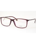 ICU by top look 8779 2 Matt Burgundy /Grey UNIQUE RARE EYEGLASSES 55-15-... - $97.68