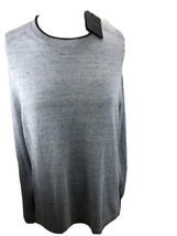 Ted Baker Men Sweater Linen Blend Pullover Crewneck Blue Sz 6 ( 2XL ) MS... - £34.93 GBP