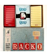 1961 Racko Antique Milton Bradley Card Game Complete Key to Fun and Lear... - £19.80 GBP
