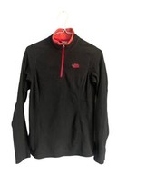 The North Face Jacket Womens Small Black Fleece 1/4 Zip Pockets Outdoor ... - £13.18 GBP
