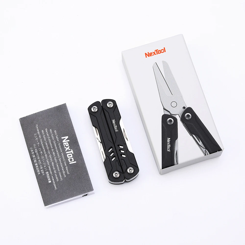  NexTool Mini Sailor Scissors Version 10 in 1 edc Multitools Hand Pliers Tools M - £66.85 GBP