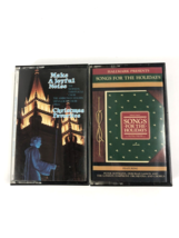 Christmas Cassette Tapes 1987 Hallmark Christmas and The Mormon Tabernacle Choir - £6.51 GBP