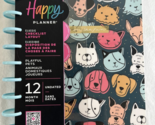 Happy Planner &quot;Playful Pets&quot; Undated Classic 12 Mo Planner Checklist Lay... - $19.99