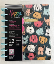 Happy Planner &quot;Playful Pets&quot; Undated Classic 12 Mo Planner Checklist Layout-New! - £15.97 GBP