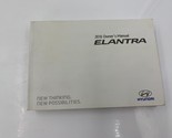 2016 Hyundai Elantra Owners Manual Set OEM H01B35017 - $31.49