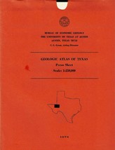 Geologic Atlas of Texas: Pecos Sheet, Geologic Map - £10.10 GBP