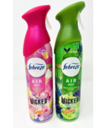 Lot of 2 Wicked For Good Febreze Air Mist Freshener Gain Elphaba Glinda - $34.99