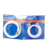 Pack of 2 36&quot; Faucet Supply Line Nylon Reinforced Plumbcraft - $18.81