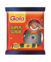 GALA Super Scrub Set â Made of Steel â Black â Pack of 6 - £7.78 GBP