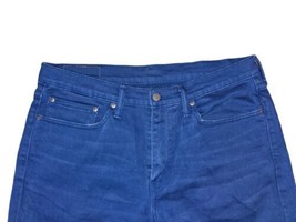 Levi&#39;s 541 Mens 34x29 Denim Jeans Royal Blue Straight Leg - £26.34 GBP