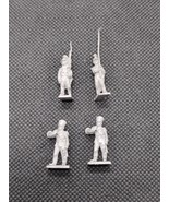 (4) Fantassin Miniatures 15mm Marching Infantry Metal Miniatures  - $16.28 CAD