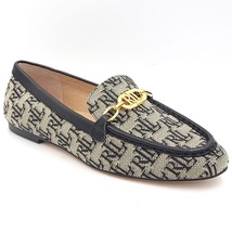 Lauren Ralph Lauren Women Slip On Loafers Averi II Size US 9B Black Mono... - $117.81