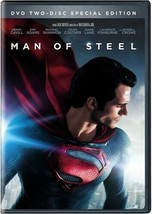 Man of Steel (DVD, 2013, 2-Disc Set, Special Edition Includes Digital Copy Ultr… - £3.08 GBP