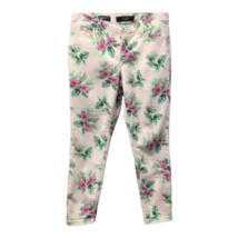 Nine West Jeans Womens Cigarette Fit Skinny Leg Multi Floral Mid Pockets... - £20.86 GBP