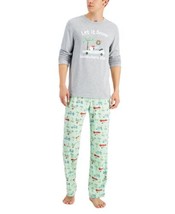 allbrand365 designer Mens Matching Tropical Santa Pajama Set,Tropical Sa... - £29.42 GBP