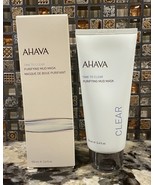 Ahava Time To Clear Purifying Mud Mask 3.4fl.oz./100ml New &amp; Sealed EXP ... - $14.80