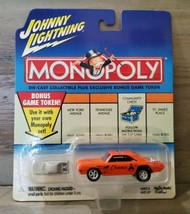 Johnny Lightning Monopoly Dodge Dart Orange Chance 1:64 Diecast Car Token 2001 - $23.21