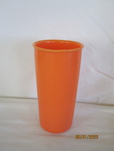 vintage Tupperware #117 Stackable 6oz Tumbler Cup- Orange - $3.00
