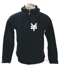 Zoo York Signature Black Zip Front Hoodie Hooded Sweatshirt Jacket Men&#39;s... - £62.77 GBP