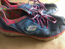 Womens Shoes Skechers Size 6 UK Synthetic Multicoloured Shoes - £16.98 GBP