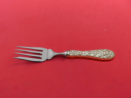 Rose by Stieff Sterling Silver Fish Fork Individual Notch tine 8&quot; HH WS ... - £61.14 GBP
