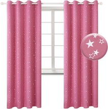 Children&#39;S Blackout Curtains For Bedroom - Grommet Thermal, Pink) From Bgment. - £36.02 GBP