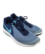 Nike Womens Flex Experience RN 881805-401 Blue Running Shoes Lace Up Size 9 - £16.81 GBP