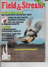 Vintage Field &amp; Stream Magazine Dec 1981 Snow Storm Bucks Late Season Pheasants! - £7.67 GBP