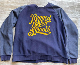 Men’s 3XL Rocawear Rugged Never Smooth Pullover Crewneck Sweatshirt Sweater - £11.79 GBP
