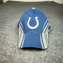 Indianapolis Colts Mens Hat Cap Adjustable Blue Gray Reebok Football NFL Sports - £19.85 GBP