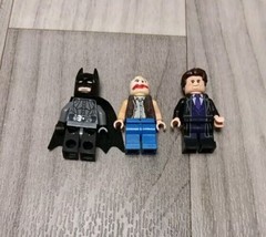 Lego Minifigures Lot Of 3 Batman, Penguin And The Joker*-missing Hair Fast Ship! - $24.14