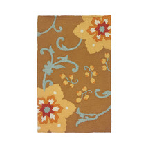 58 x 78 in. Winterthur Gold Indoor &amp; Outdoor Area Rug - $122.49