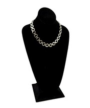 Anne Klein AKII Womens Gold Tone Small Disc 18&quot; Chain Necklace - $19.42