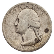 1932-S Silver Washington Quarter 25C (Very Good, VG Condition) - £73.26 GBP