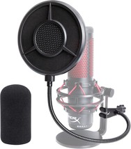 Quadcast Pop Filter Foam Windscreen - 5.5 Inch Diam 6 Layers Pop Filter For Mic - £32.29 GBP