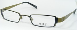 Ogi 9030 695 Black / Green Eyeglasses Glasses Metal Frame 44-20-130mm Germany - £53.25 GBP