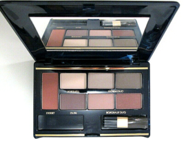 Vtg Estee Lauder Two in One Eyeshadow Palette STORM &amp; BORDEAUX Duo EGGSH... - $49.99