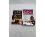 Lot Of (2) Fantasy Bernard Cornwell Novels The Last Kingdom Excalibur - $32.07