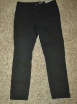 Girls Pants The Gap Black Super Skinny Slim Crop Pants-size 12 - $6.93