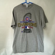 Chicago Cubs 2016 World Series Champions Adult Short Sleeve Tee T-SHIRT - £10.89 GBP