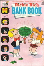 Richie Rich Bank Book Comic Book #5 Harvey Comics 1973 FINE+ - £9.15 GBP