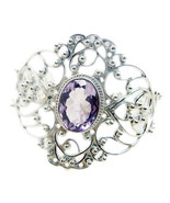 resplendent Amethyst 925 Sterling Silver Purple Bracelet Natural jewelry... - $284.59 CAD