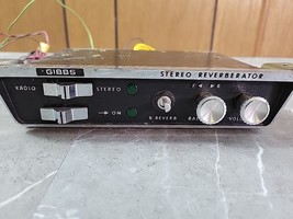 Vintage Gibbs Car Stereo Reverberator Untested - £67.30 GBP