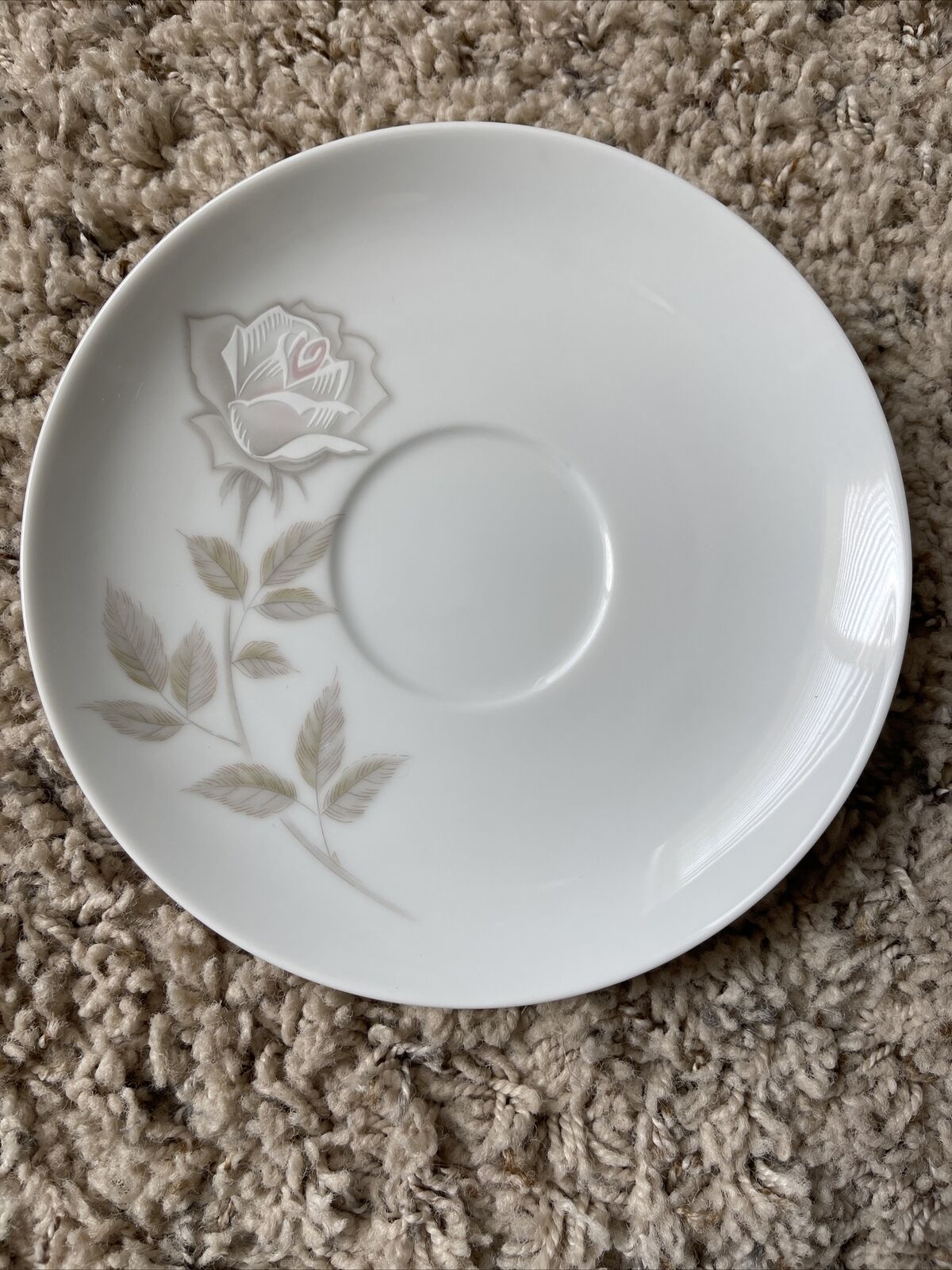 VINTAGE NORITAKE EDENROSE 6343 NICE SAUCER 6” - $5.55