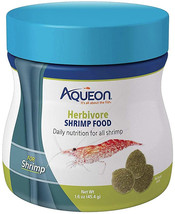 [Pack of 3] Aqueon Herbivore Shrimp Food 1.6 oz - £34.34 GBP
