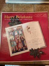 Harry Belafonte To Wish You A Merry Christmas 1958 Mono - £14.39 GBP